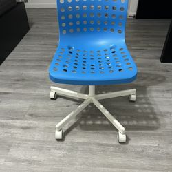 Blue Desk Swivel Chair