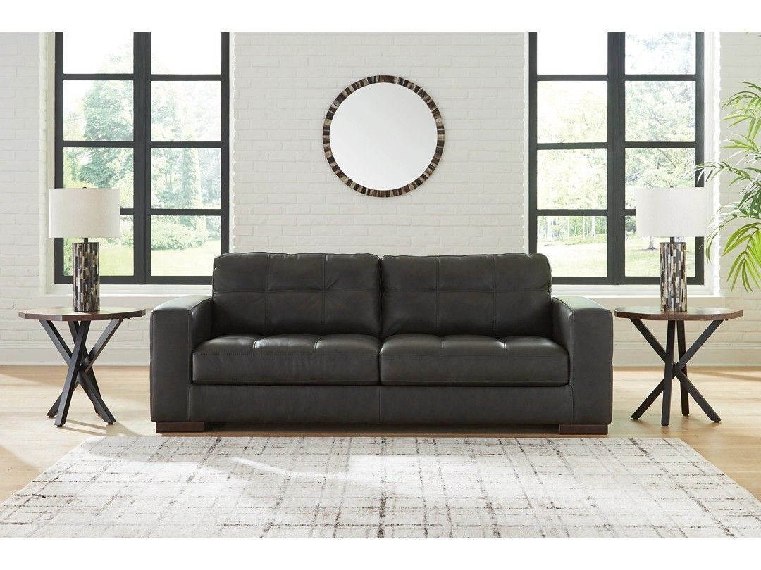 NEW Ashley Luigi Leather Sofa Set $1500 Obo