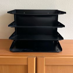 Steelmaster Lit-Ning Metal Desk Organizer