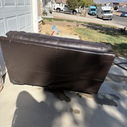 Leather Couch 