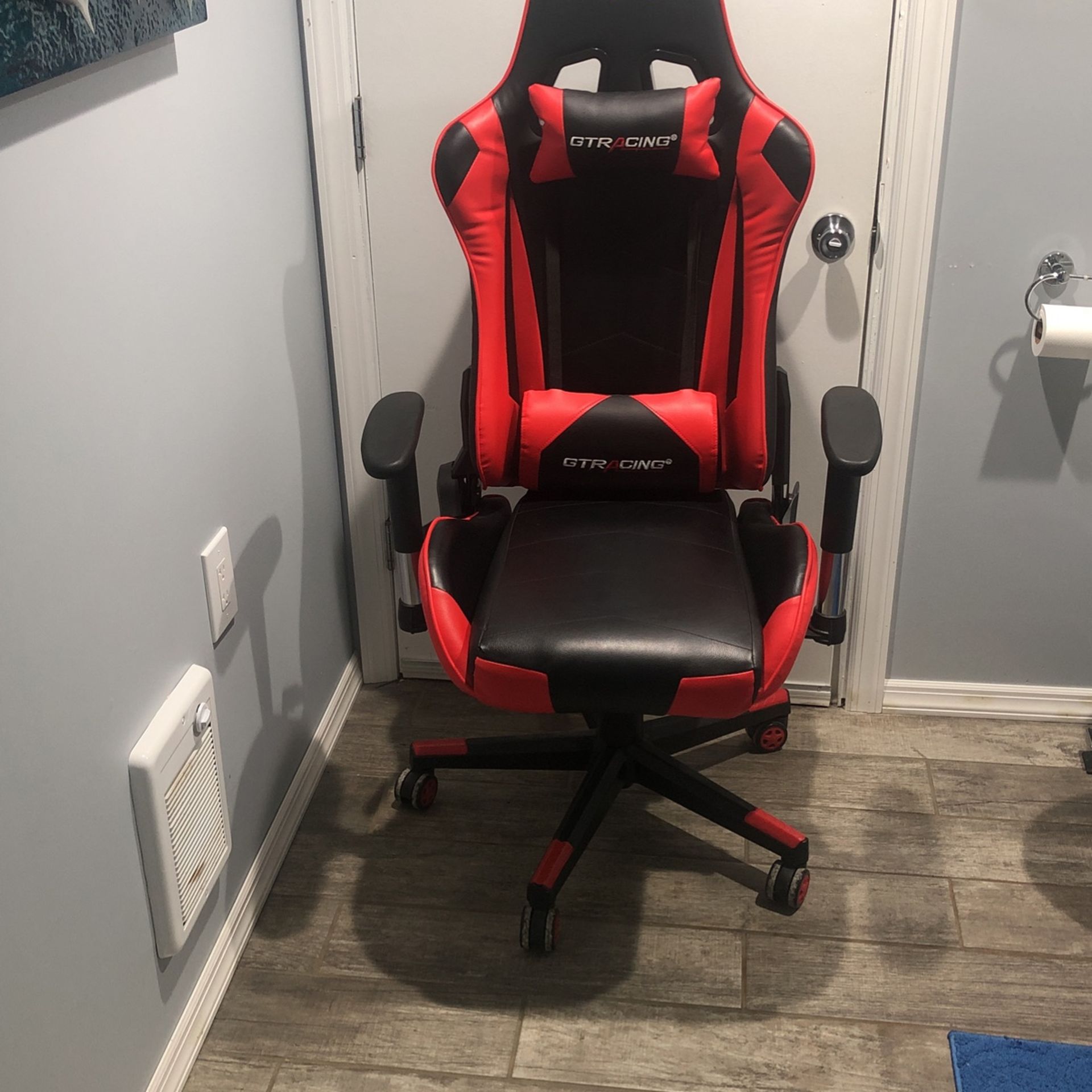 Gtracing Pro Series Computer Game Chair Red/black