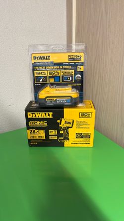 Dewalt 29V Dcf921B 1/2” With 5.0 Power stack Battery