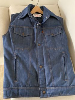 Vintage Goose Down Levi Ski Vest 
