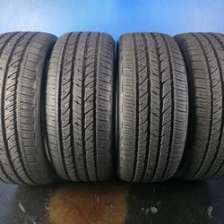 225 40 19 SET(4) (S100) BRIDGESTONE TURANZA LS100A RUN FLAT    90% TREAD 