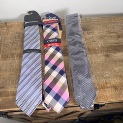 Lot 3 New Ties: Designer Giovanni Testi, Stretch And Stripes
