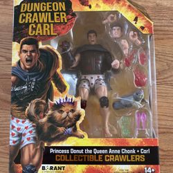 SDCC 2026 Exclusive Dungeon Crawler Carl & Princess Donut Figure Set-MAKE OFFER!!!!