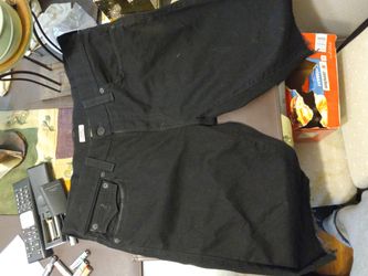 True Religion Jean Black Shorts