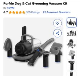 FurMe Dog & Cat grooming vacuum