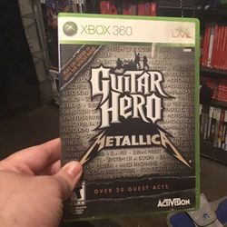 Guitar Hero Metallica For Xbox 360