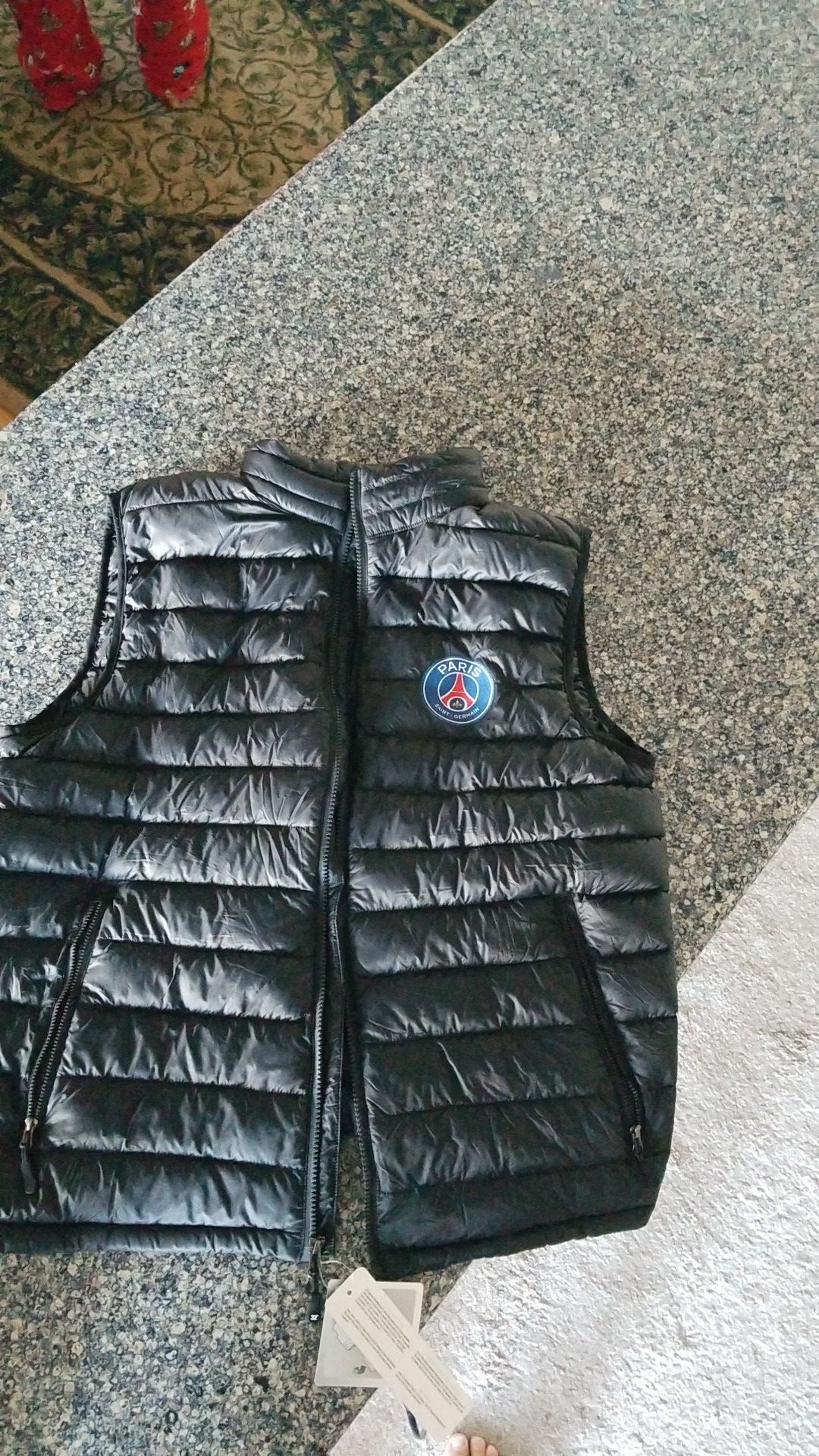 PSG down vest - Men's Large