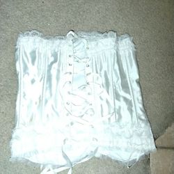 Women's White Corset