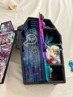 Monster High Coffin-Shaped Doll Storage Case $15
