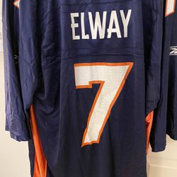 John Elway Official Hall Of Fame Jersey