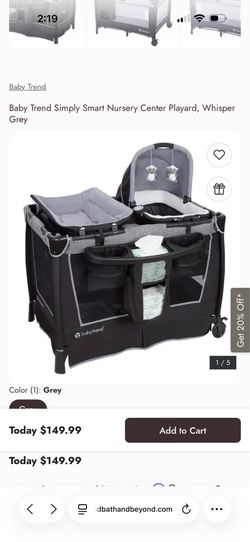 Baby trend crib