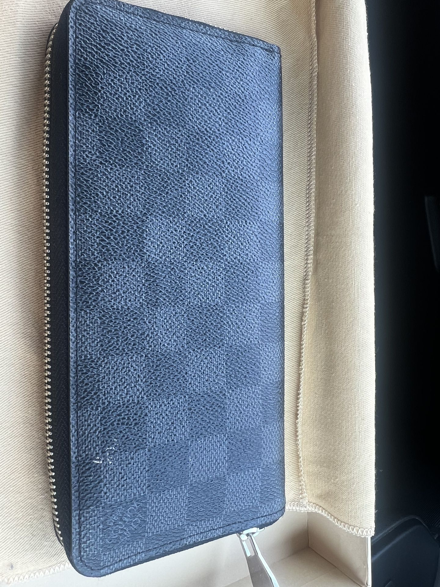 Louis Vuitton Damier Zip Around Long Wallet 
