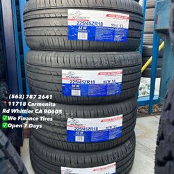 225/45R18 Atlander New Set of Tires Installed and Balanced Set de Llantas Nuevas Instaladas y Balanceadas