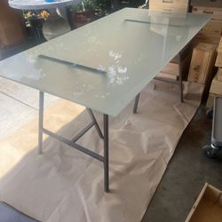 Glassholm ikea Desk Or Dining Table (Indoor or Outdoor)