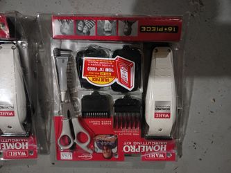 Brand New men's hair cutting clippers set $20 each set firm price pickup only serious buyers please yes it is available