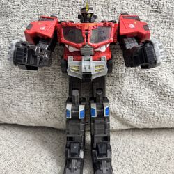 2004 Hasbro Transformers Cybertron Galaxy Force Leader Class Optimus Prime Black