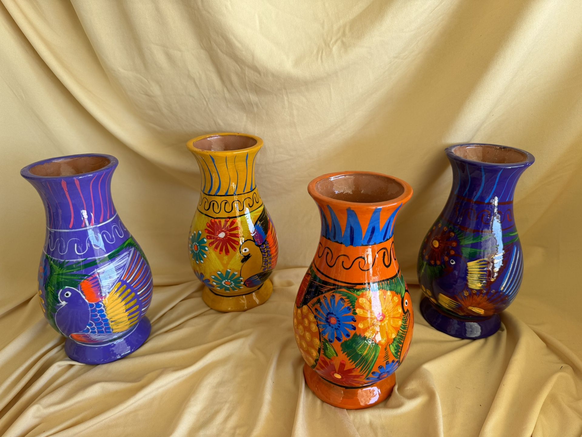 Vases Artesanales Mexicanas/ Mexican Artisan Flower Vases