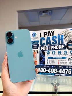 AT&t iPhone 16 128Gb good condition