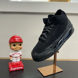 Air Jordan Retro 3 Black Cat 8-13 & 4-7 