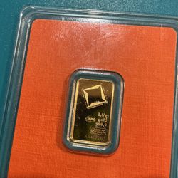 2.5 Gram Gold Bar 