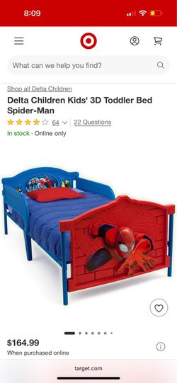 Delta children Spiderman bed