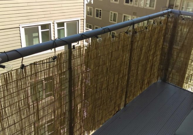 Reed Fencing, bamboo sticks