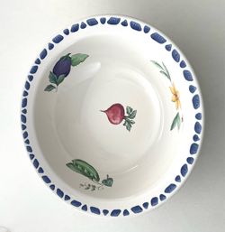 Set of 2 Pfaltzgraff Summer Garden Serving Bowls