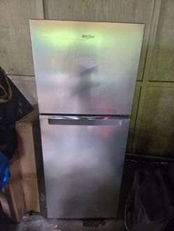 Stainless Whirlpool Small Space Refrigerator
