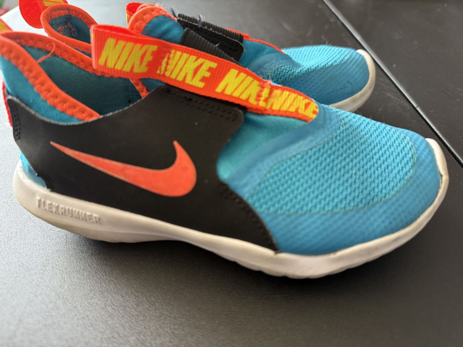 Nike Blue and Black Sneakers Lightweight Breathable Design