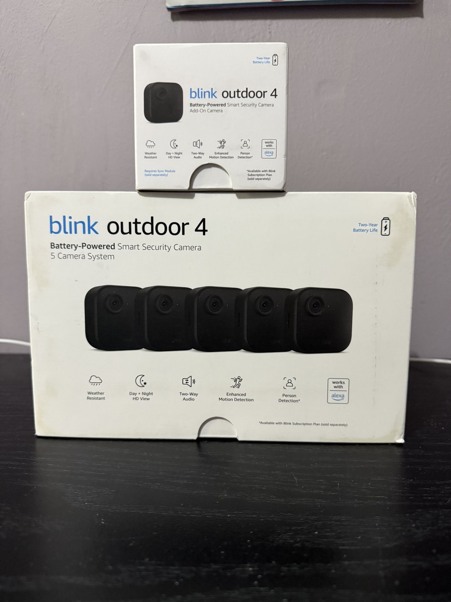 6pc Blink Outdoor Camera System