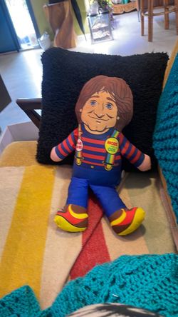 Original 1979 Robert Williams Marc and Mindyplush pull toy