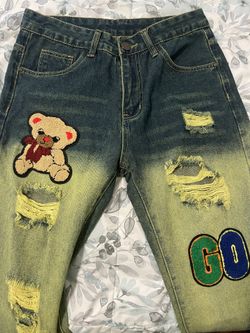 Pants With Patches 