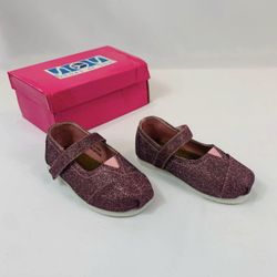 Brand New Toddler Girls Pink Glitter Flats- Avail in size 4,5