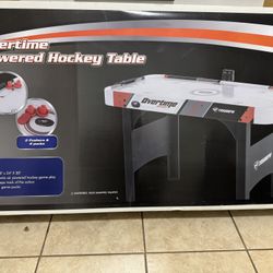 BRAND NEW IN BOX- Triumph Overtime 48" Air-Powdered Hockey Table GREAT DEAL