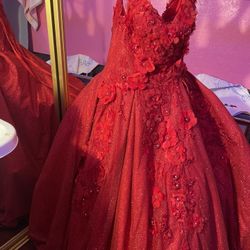 Vestido De Quinceañera  Con Crinolina 