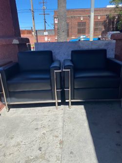 Black couches