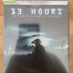 13 Hours The Secret Soldiers Of Benghazi 4K Ultra HD Steelbook