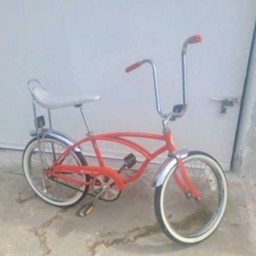 1978 Schwinn Stingray Sunset Orange All Original Except Tires And