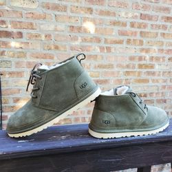 UGG Australia NEUMEL Boot Brunt Olive US Size 10 