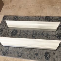 Pottery Barn 2 Shelves 36 Inches Each One 