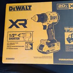 20v 1/2" Driver'/Drill Set w/ 2 Batteries and Bag