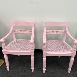Two Pink Chairs 