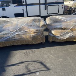 Paisley Sofa And Loveseat 