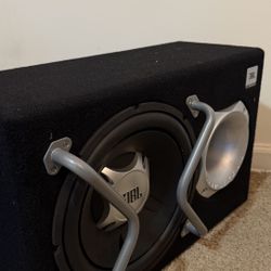 JBL 12" Subwoofer in Ported Box