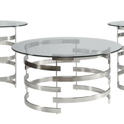 Contemporary Glass tables for sale! 
