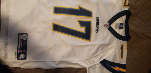 San Diego Chargers Philip Rivers On Field Reebok NFL Jersey for