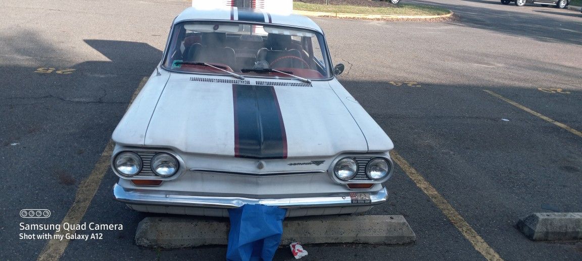 1963 Chevy Corvair 2dr Coupe.70,000 Miles